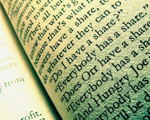 Words in book